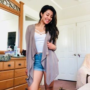Grey Cardigan